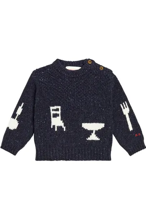 Bobo Choses Baby The Feast wool-blend sweater