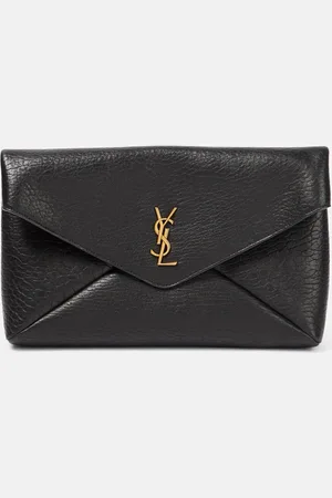 Saint Laurent Cassandre Large leather pouch
