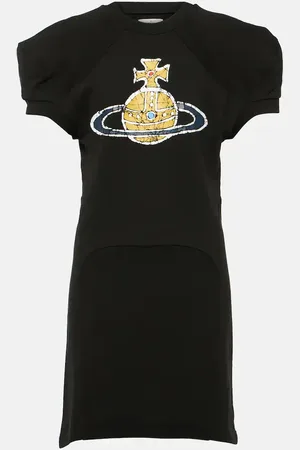 Vivienne Westwood Orb printed cotton jersey T-shirt dress