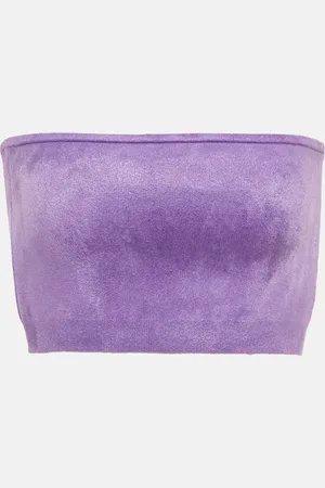 Alaïa AlaÃ¯a Velvet bandeau top