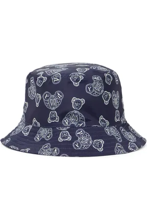 Palm Angels Paisley Teddy Bear bucket hat