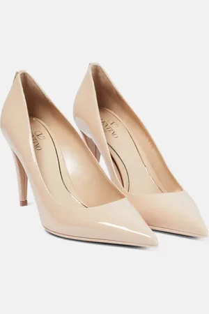 VALENTINO GARAVANI Rockstud patent leather pumps
