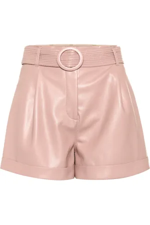 Nanushka Joyce faux leather shorts