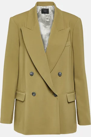 Joseph Jaden double-breasted cady blazer
