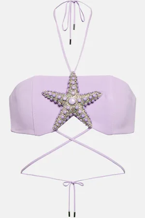 DAVID KOMA Embellished bra top