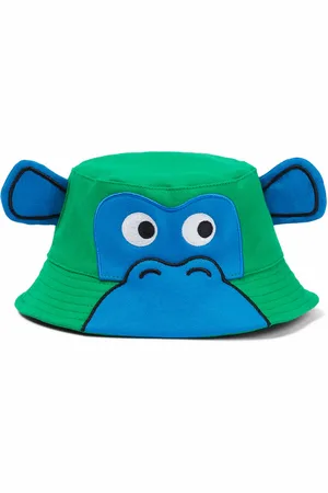 Stella McCartney Baby animal embroidered cotton bucket hat
