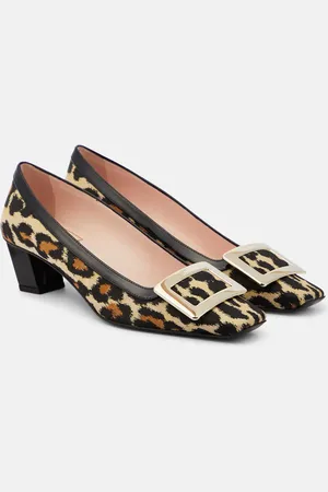 Roger Vivier Belle Vivier leopard-print pumps