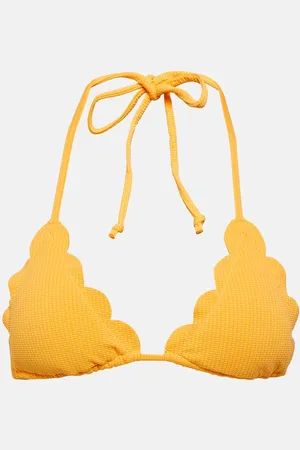 Marysia Broadway scalloped triangle bikini top