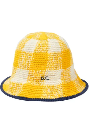 Bobo Choses Checked crochet hat