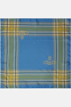 Vivienne Westwood Tartan silk scarf