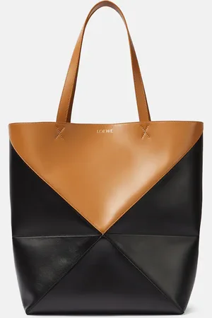 Loewe Puzzle Fold Large leather tote bag