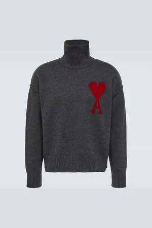 Ami Ami De CÅur virgin wool turtleneck sweater