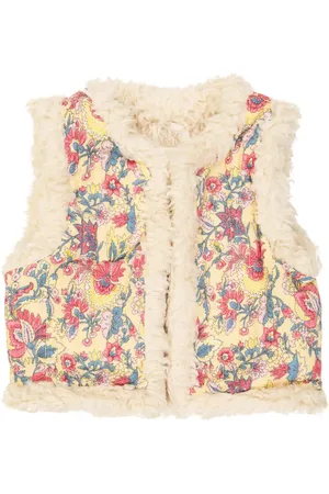 Louise Misha Mackenzie faux-fur trimmed vest