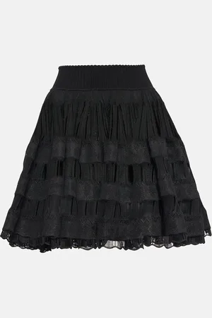 Alaïa AlaÃ¯a Crinoline miniskirt