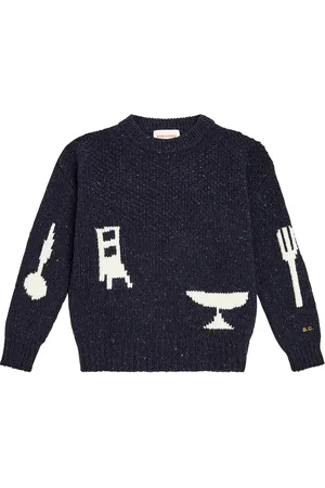 Bobo Choses The Feast wool-blend sweater