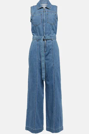 Frame Denim wide-leg jumpsuit