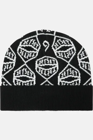 JET SET Logo wool-blend beanie