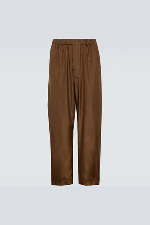 LEMAIRE Silk straight pants