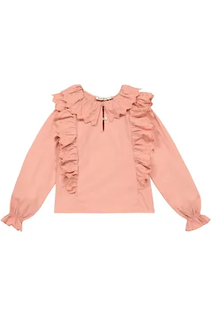 The New Society Manon embroidered cotton blouse