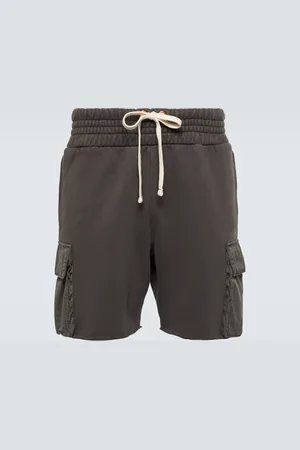 Les Tien Cotton jersey cargo shorts