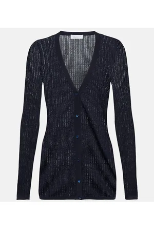 GABRIELA HEARST Emma pointelle cashmere and silk sweater