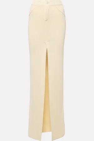 AYA MUSE Cotton-blend maxi skirt
