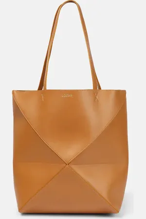 Loewe Puzzle Fold Medium leather tote bag