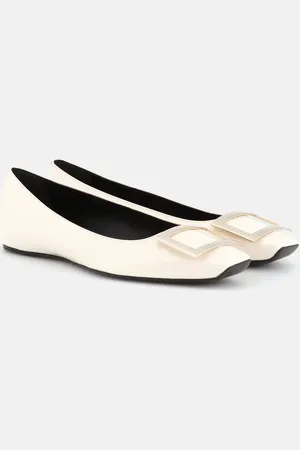 Roger Vivier Trompette patent leather ballet flats