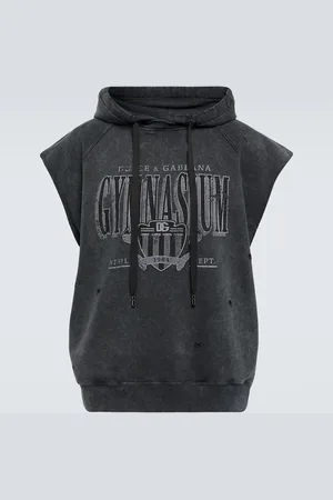 Dolce & Gabbana Printed cotton jersey hoodie