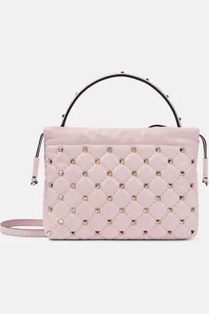 VALENTINO GARAVANI Embellished leather shoulder bag