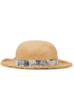 Tartine Et Chocolat Raffia hat with bow