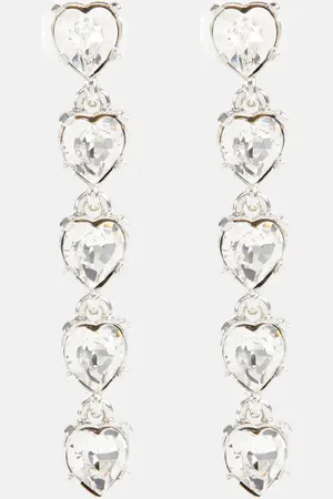 Oscar de la Renta Embellished drop earrings