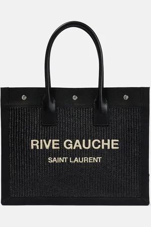 Saint Laurent Rive Gauche Small canvas tote bag