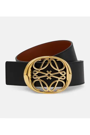 Loewe Reversible Anagram leather belt
