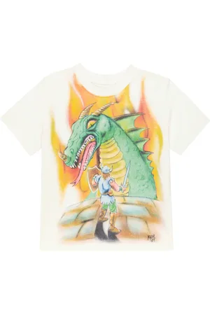 ERL Printed cotton T-shirt