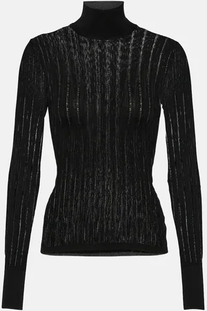 Alaïa AlaÃ¯a Crinoline turtleneck sweater