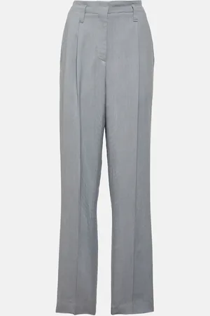 Brunello Cucinelli High-rise straight pants