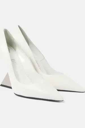 The Attico Cheope leather pumps