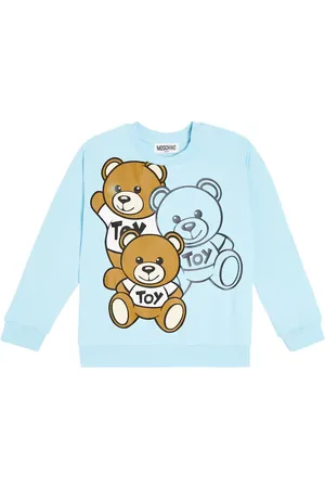 Moschino Baby Teddy Bear cotton jersey sweatshirt