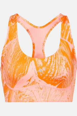adidas TruePurpose printed sports bra