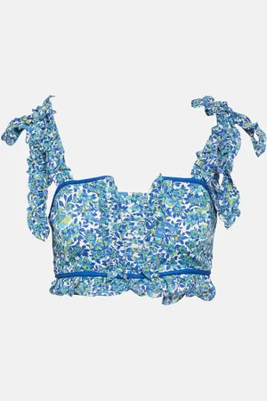 POUPETTE ST BARTH Ariane floral crop top