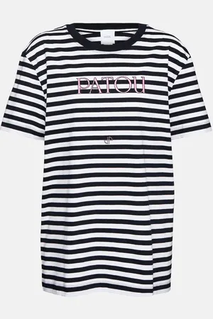 Patou Striped cotton T-shirt
