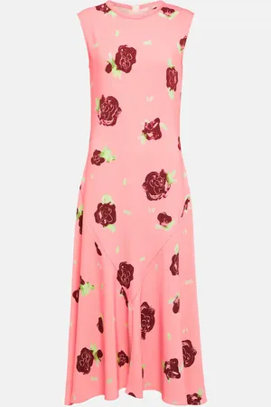 Marni Floral midi dress