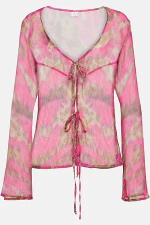 Bananhot Vanessa tie-front beach cover-up