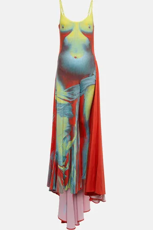 Y / PROJECT X Jean Paul Gaultier Body Morph maxi dress