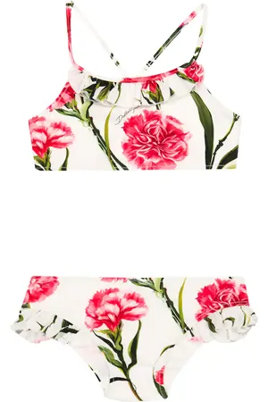 Dolce & Gabbana Floral-printed bikini