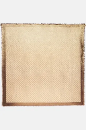 Gucci GG jacquard wool scarf