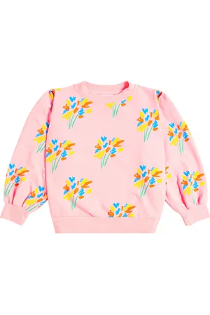 Bobo Choses Fireworks cotton-blend jersey sweatshirt