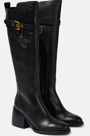 See by Chloé See By ChloÃ© Averi leather knee-high boots
