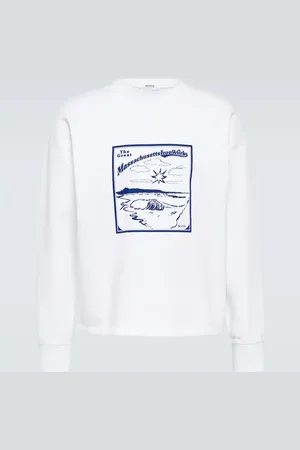 BODE Ironworks cotton jersey sweatshirt